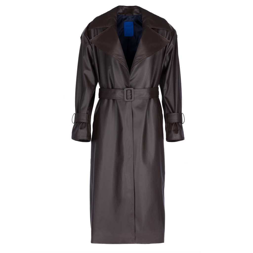 TRENCH COAT prochowiec czarny